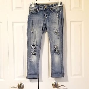 Indigo Rein cropped jeans, juniors 3